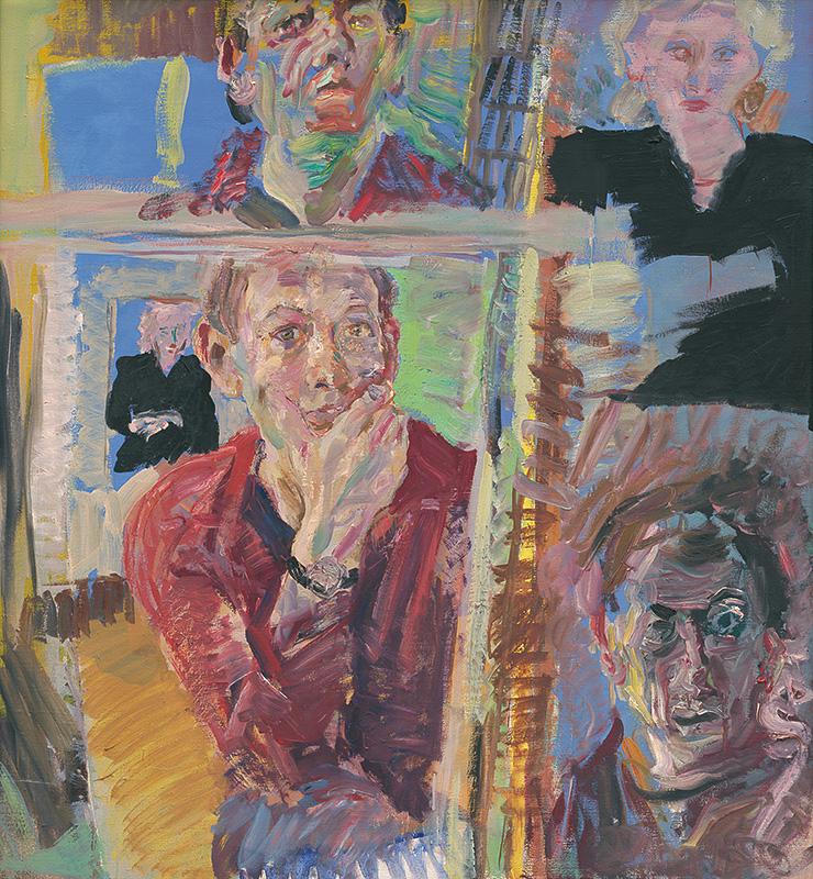 Ján Berger - Pohľady na seba, 1987, Liptovská galéria Petra Michala Bohúňa