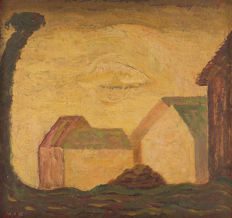 Miloš Alexander Bazovský - Slnce života (1954-1955), Oravská galéria, OGD