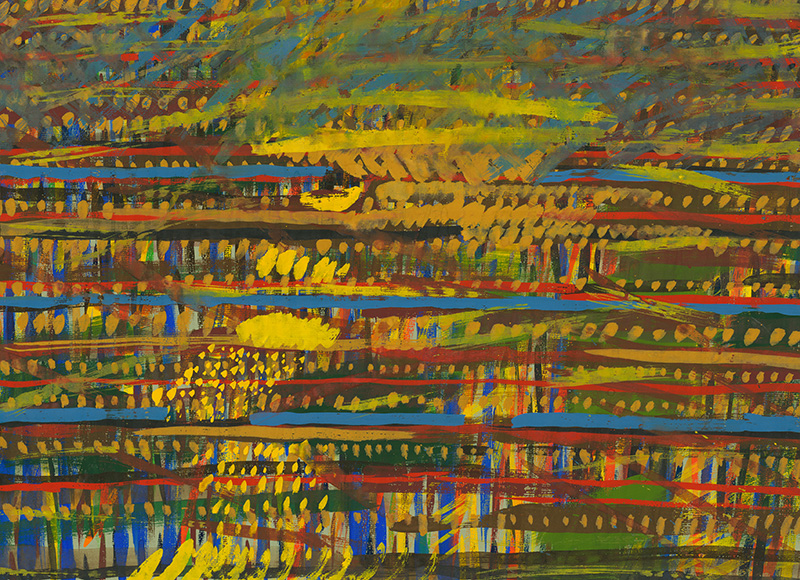 Ján Berger - Polia, 1987, Stredoslovenská galéria