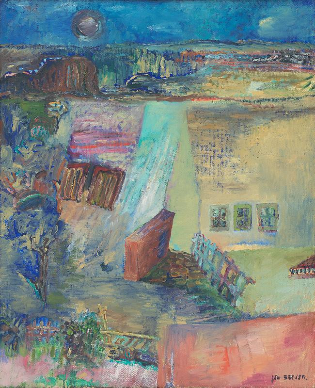 Ján Berger - Biela noc, 1971, Slovenská národná galéria