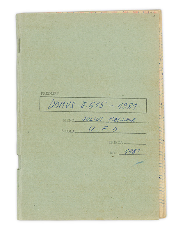 Július Koller - Archív JK/Domus č. 615/1981, 1983, Slovenská národná galéria