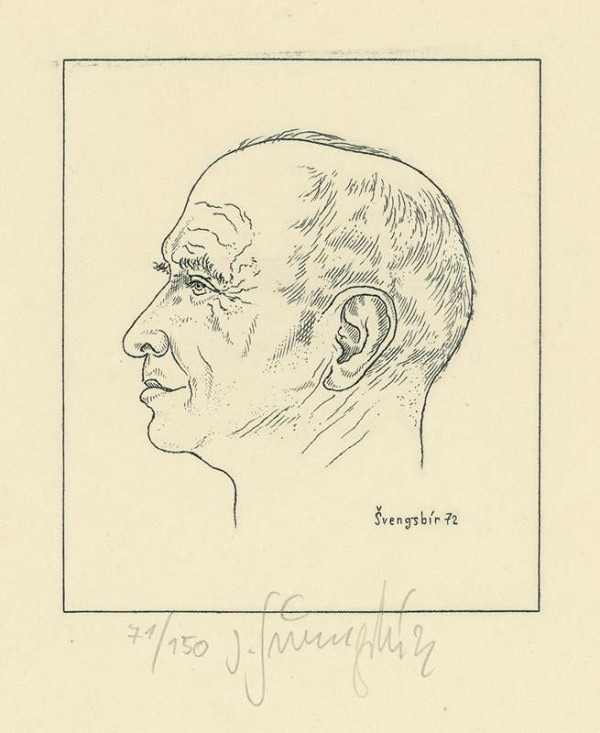 Jiří Antonín Švengsbír – Portrét Prokopa H. Tomana