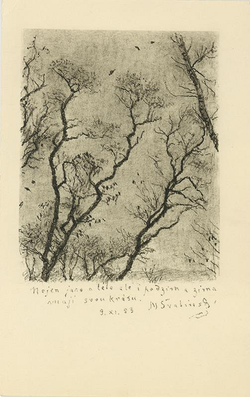 Max Švabinský – Podzim 