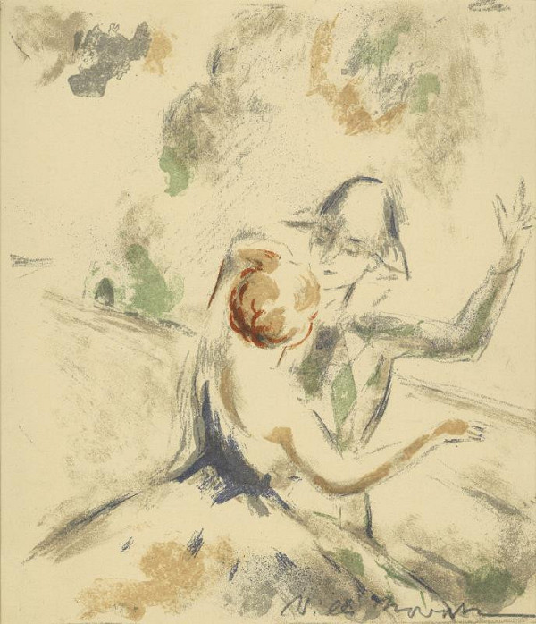 Willi Nowak – Harlekýn a kolombína 