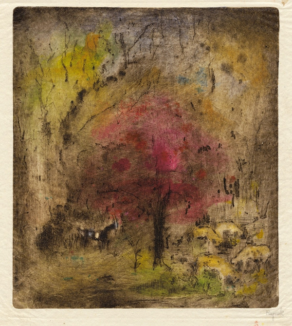 Bohuslav Reynek – Pastva na podzim 