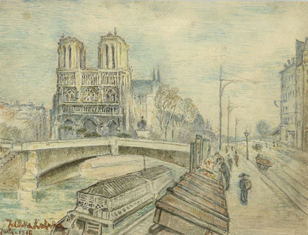 Zdeňka Kalašová – Notre Dame v Paříži
