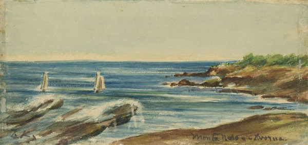 Zdeňka Kalašová – Z okolí Livorna. Montenero 