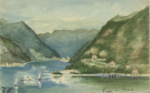 Zdeňka Kalašová – Lago di Como