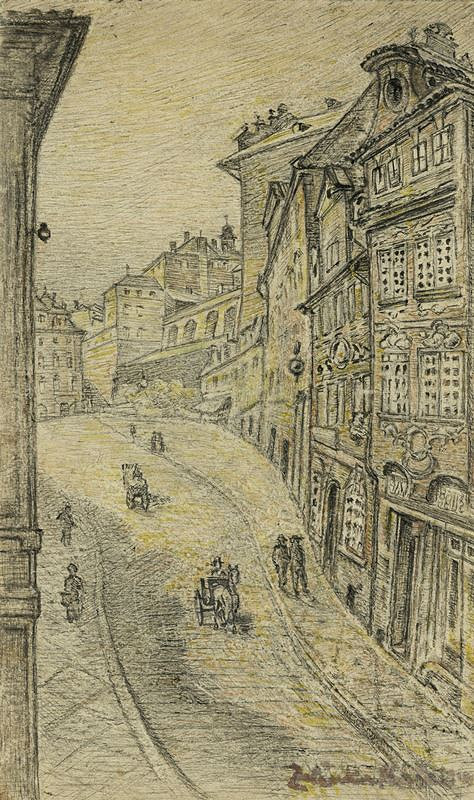 Zdeňka Kalašová – Z okna na Jánském vrchu 