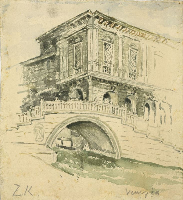Zdeňka Kalašová – Benátky - Ponte del Paradiso