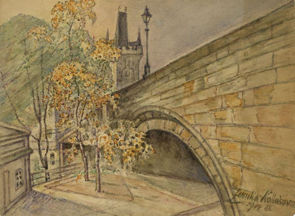 Zdeňka Kalašová – Pod Karlovým mostem II. 