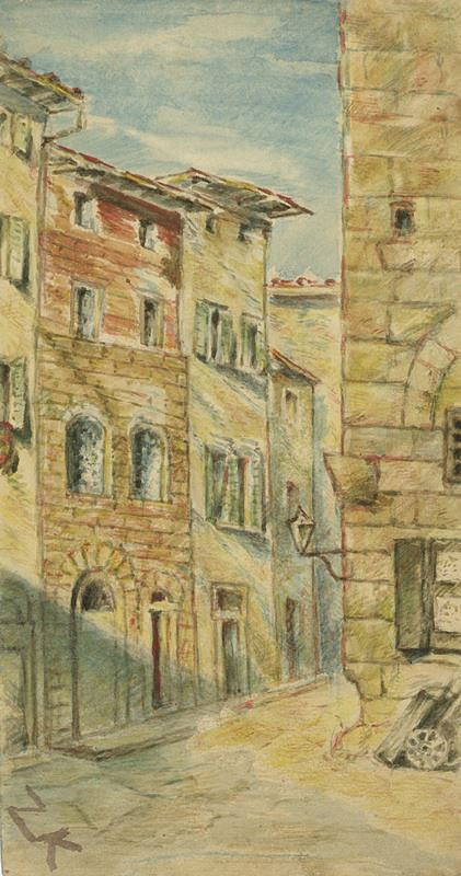 Zdeňka Kalašová – Florencie - Dantův dům