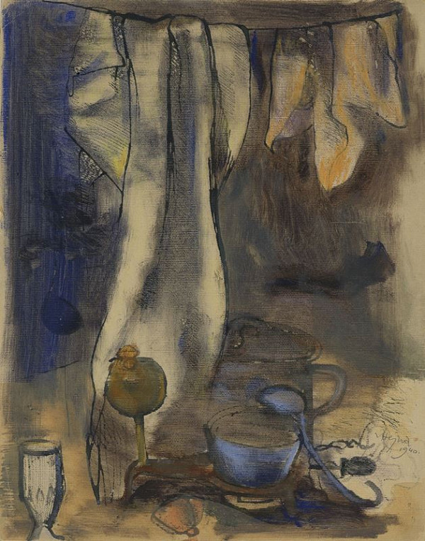 Václav Hejna – Zátiší se závojem 