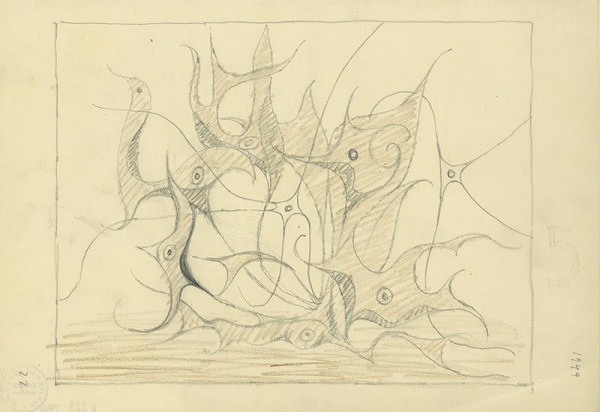 František Muzika – Náčrtek k obrazu 3 