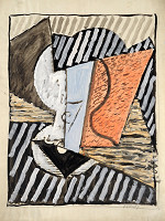 Otakar Nejedlý – Zátiší s bílým pohárem 