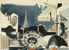 Jan Smetana – Montrouge v dešti 