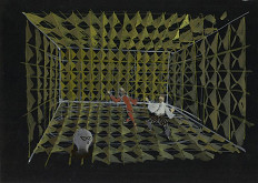 František Tröster – Scénický návrh s šermíři 