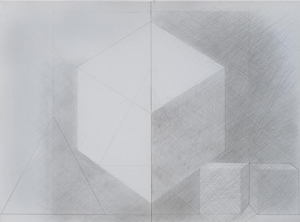 Stanislav Kolíbal – Bývalé a budoucí  (diptych) 