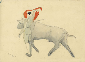 Jiří Jaška – Toreádor s býkem 