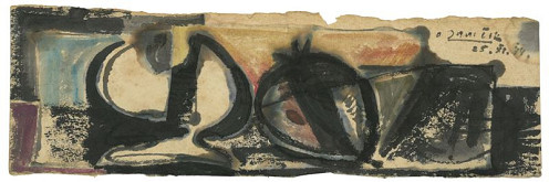 Ota Janeček – Kubistické zátiší 