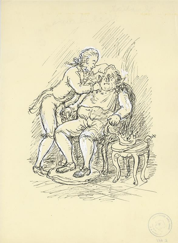 Vlastimil Rada – Ilustrace k Havlíčkově knize Král Lávra 