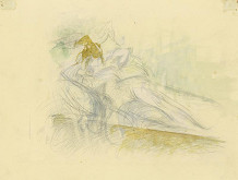 Bedřich Vaníček – Studie ležící ženy 