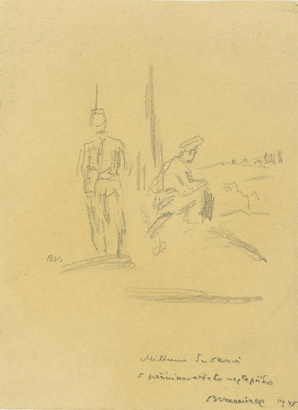 Bedřich Vaníček – Stráž v zajateckém táboře 