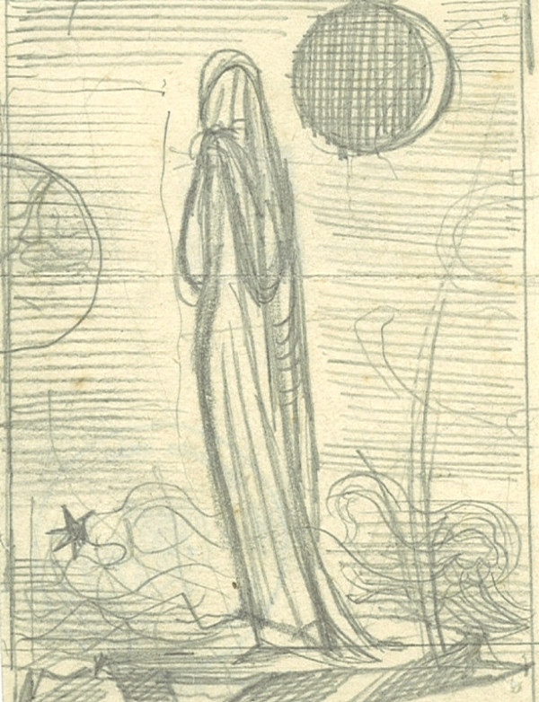 František Tichý – Truchlící žena 