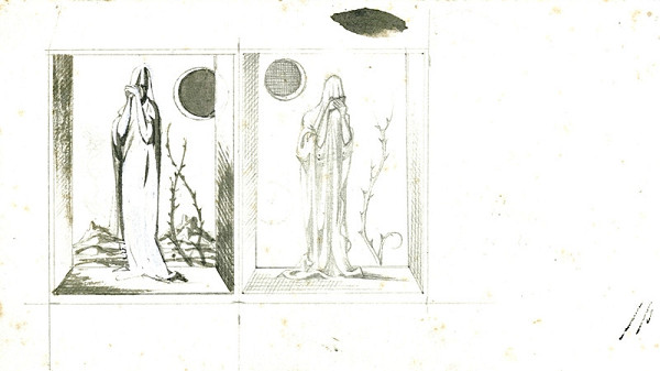 František Tichý – Truchlící žena 