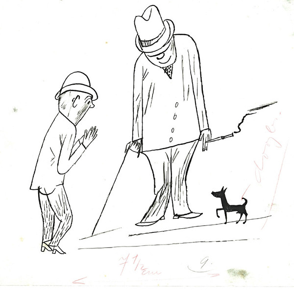 František Tichý – Muž na procházce 