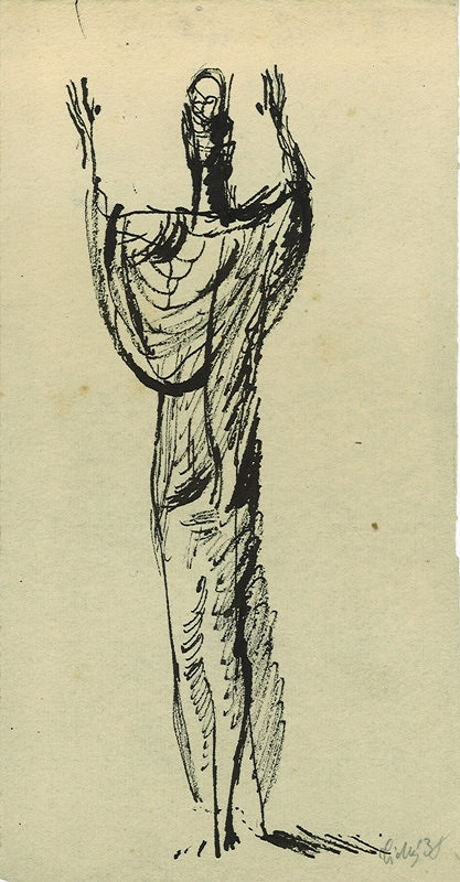 František Tichý – Skica ke Svatému Františkovi 