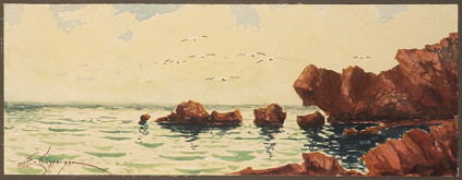 Emanuel Hosperger – Mořské úskalí na Korsice 