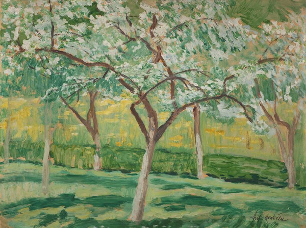 Antonín Hudeček – Rozkvetlé stromy