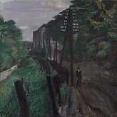 Karel Holan – Železnice nad Královskou oborou 