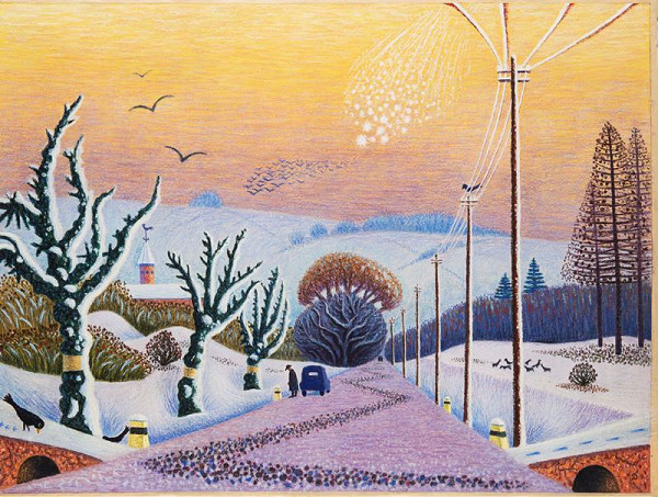 Dan Richter – Silnice v zimě 