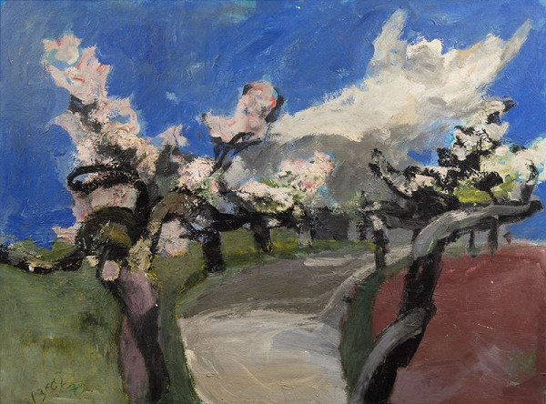 Josef Brož – Staré stromy v květu