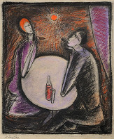 Karel Černý – V kavárně 