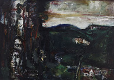 Josef Jíra – Krajina s Kozákovem 