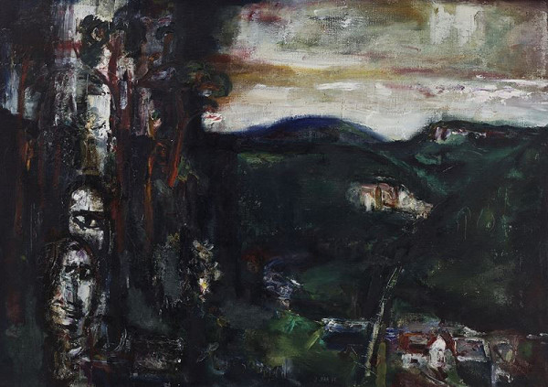 Josef Jíra – Krajina s Kozákovem 