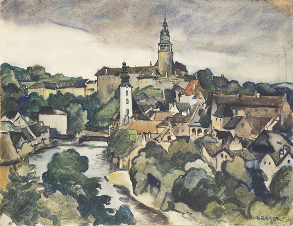 Jan Angelo Zeyer – Český Krumlov 
