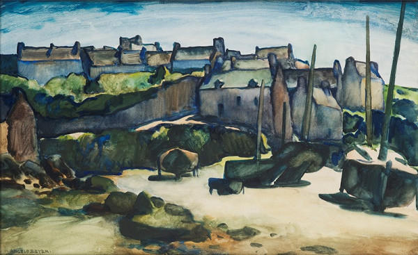 Jan Angelo Zeyer – Přístav v Tréboul 