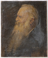 Karel Valoušek – Portrét muže s plnovousem 