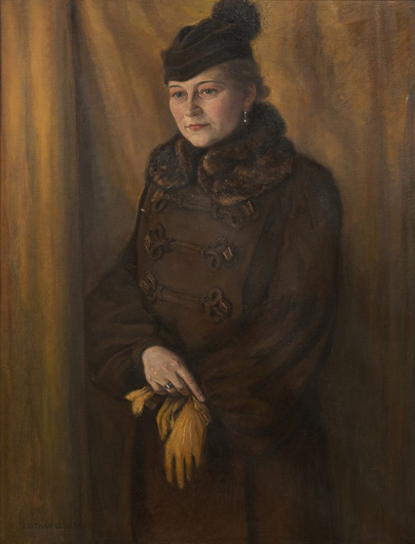 Josef Zeithammel – Portrét F.Stárkové