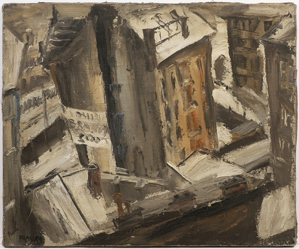 Emanuel Famíra – Domy ve městě 