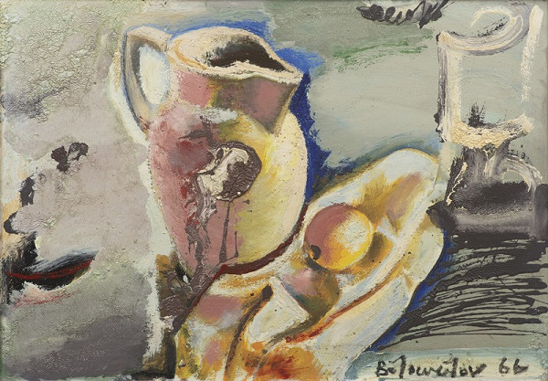 Andrej Bělocvětov – Zátiší se džbánem 