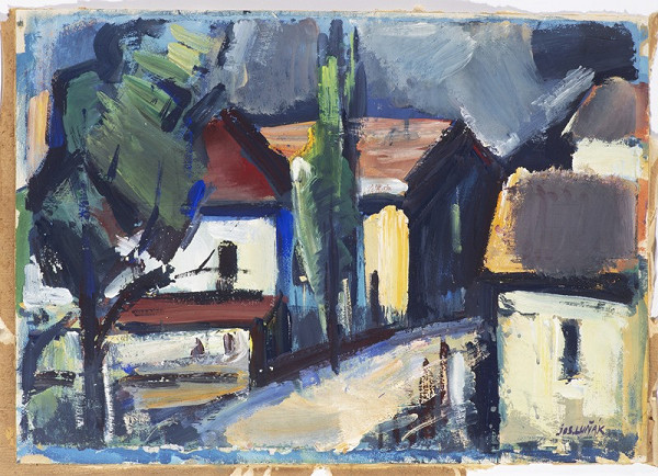 Josef Luňák – Po dešti v Žehrovicích 