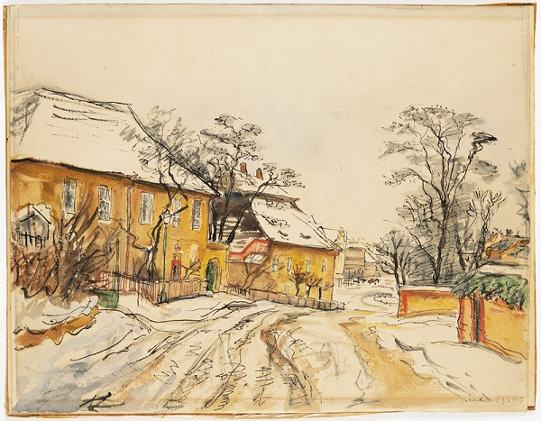 Antonín Kalous – U zámku v Roudnici 