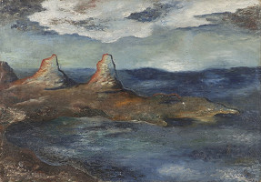 Vlasta J. Ambrožová – Skály na Ile de Bréhát 