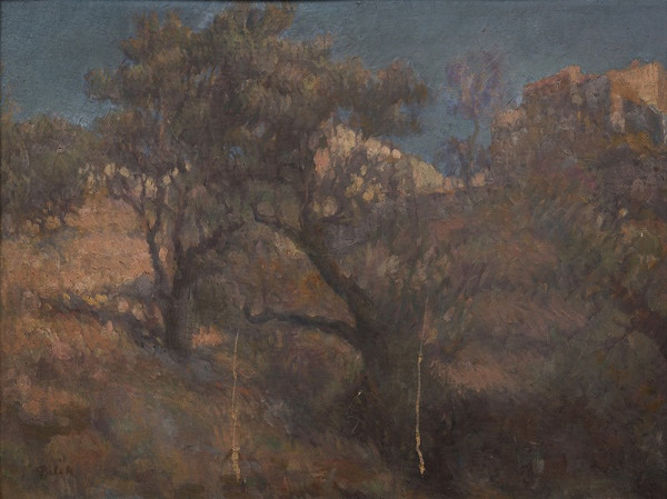 Alois Bílek – Olivová zahrada v Bormes