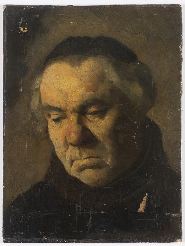 Neznámý český autor – Hlava mnicha 